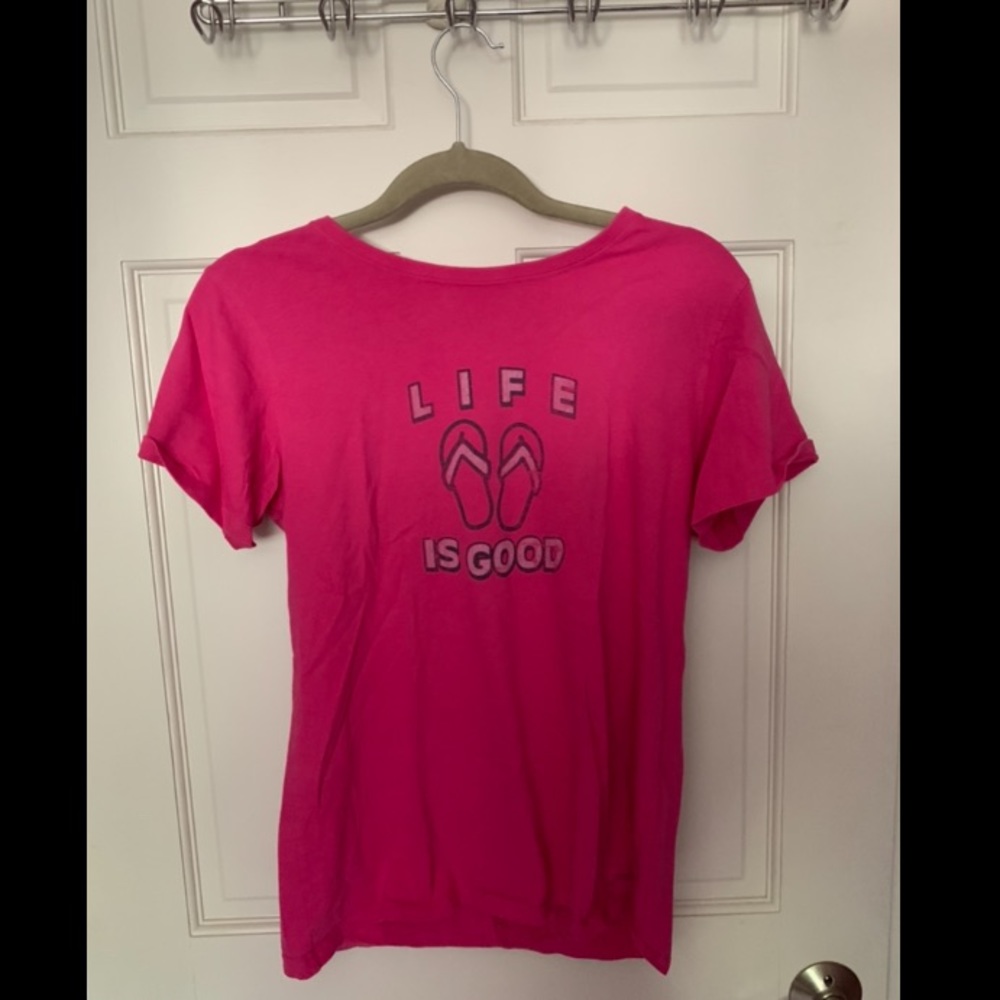 Life is Good classic tee